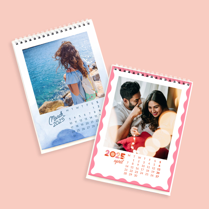 6x8 Desktop Calendar 2026