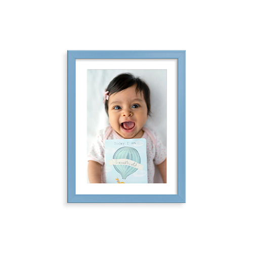 Coloured Framed Print