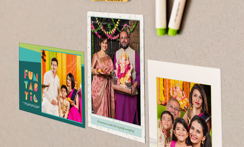 Personalised Ganesh Chaturthi photo magnet
