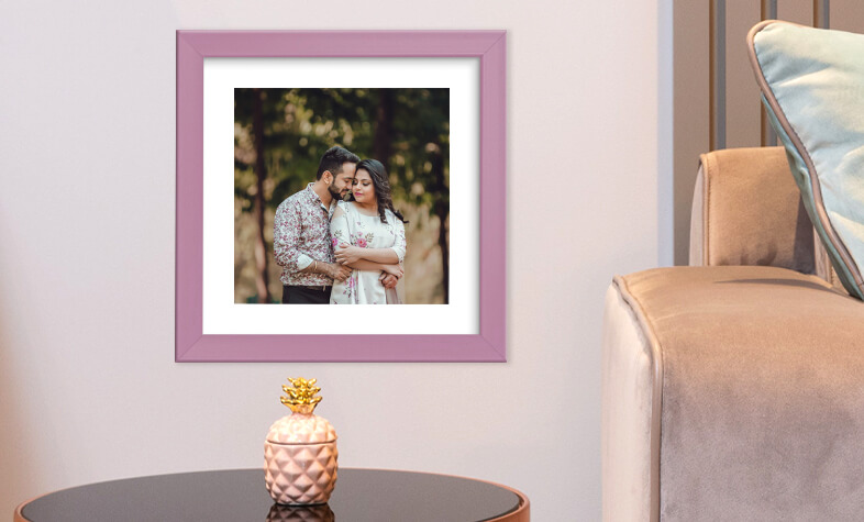 lavendar-colour-photo-frame