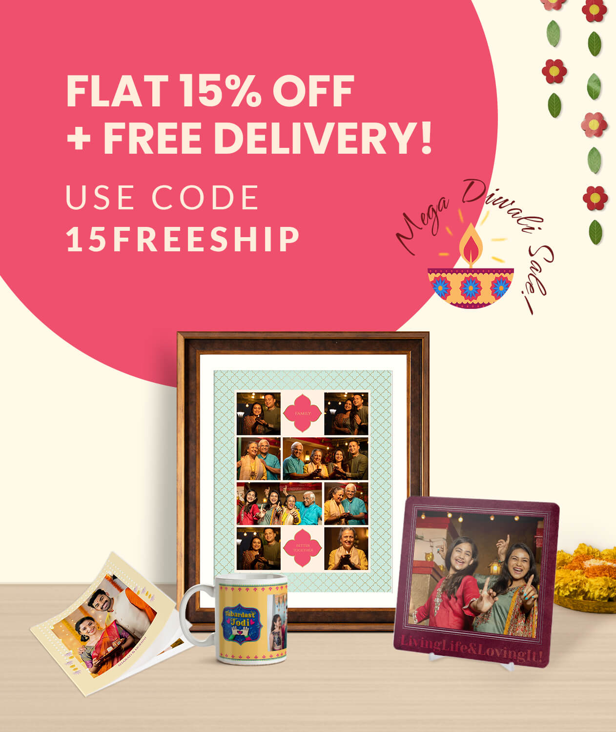Flat 20% Off - Save upto Rs.1000.