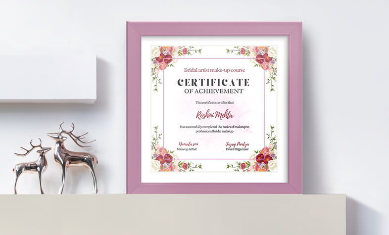 certificate-on-colour-photo-frame
