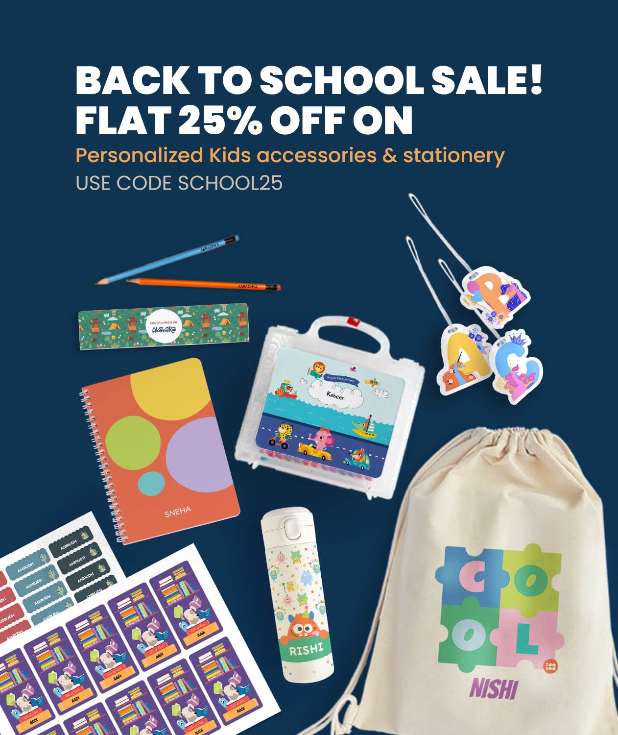 Back to school 15% off