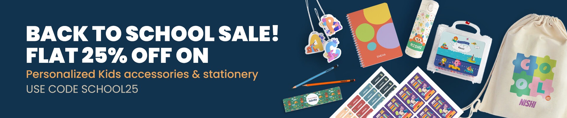 Back to school 15% off