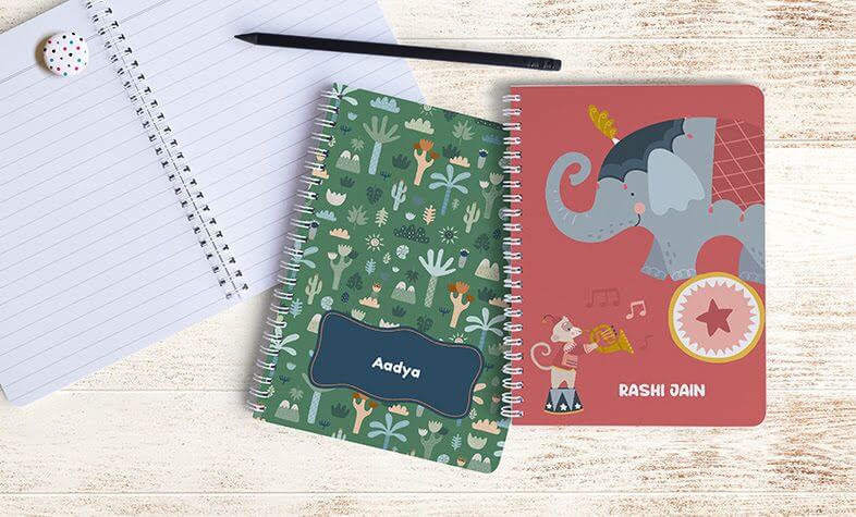 spiral notebook - back to school