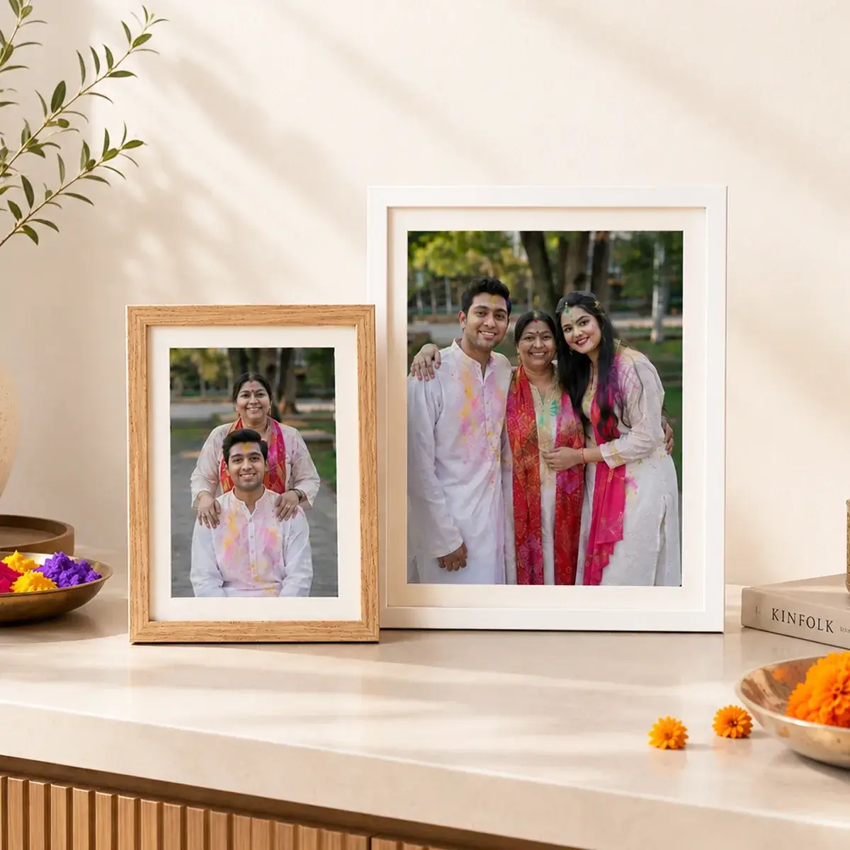Holi personalised photo frame
