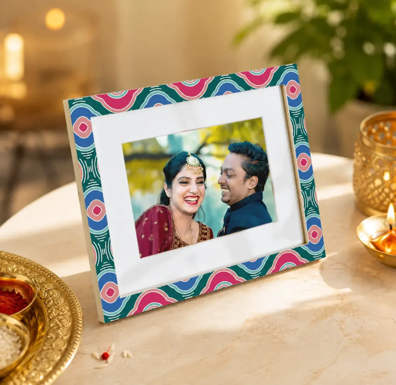Karwa Chauth personalised frame