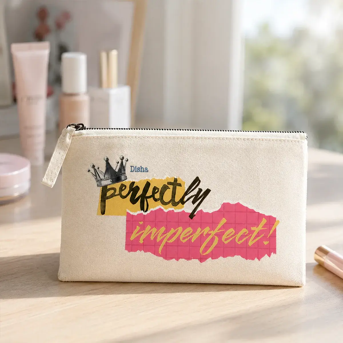 Personalised catch-all pouch
