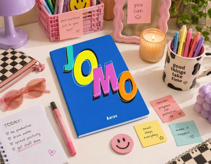 Personalized notebook gift for journaling and daily notes
