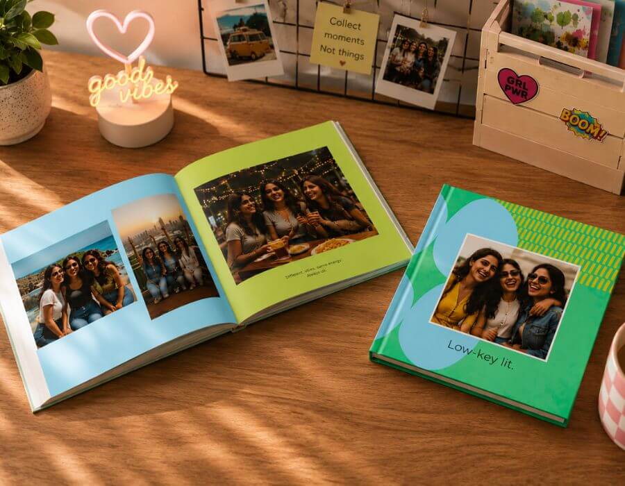 Personalized photobook gift for special memories